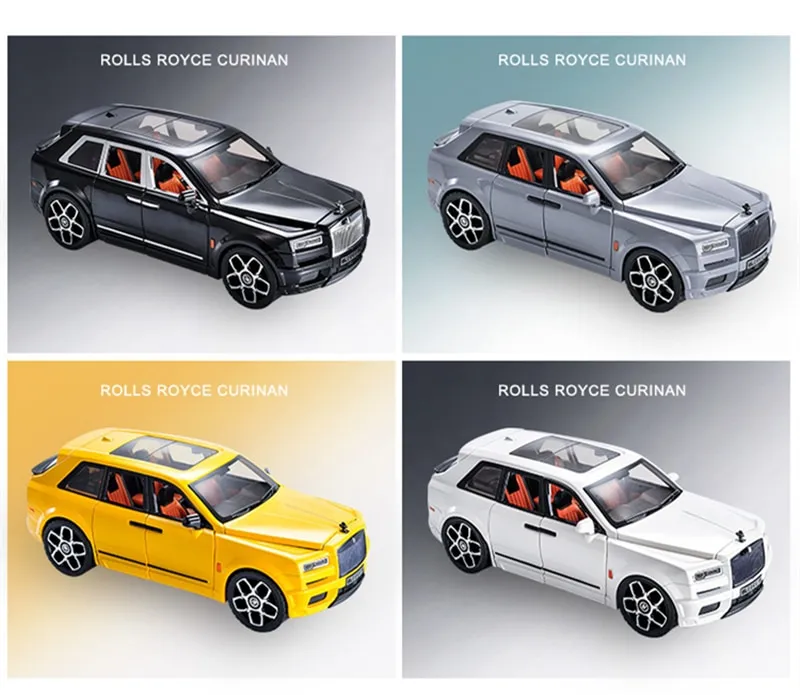 1:20 Rolls Royce Cullinan SUV Alloy Model Car Toy Diecasts Metal Casting  Sound and Light Car Toys For Children Vehicle - AliExpress