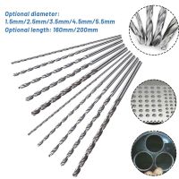 【DT】hot！ 1pcs Straight Shank Bit Set 1.5-5.5mm Diameter 160-300mm Length Twist Bits Hole Saw Cutter Drilling