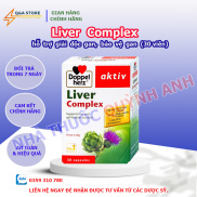 CHÍNH HÃNG Thực phẩm bảo vệ sức khỏe Liver Complex Hộp 30 viên nang