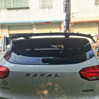 สปอยเลอร์สำหรับ HAVAL H6ครีบหางประเภท TE พื้นผิวคาร์บอนปีกหลังวัสดุ ABS