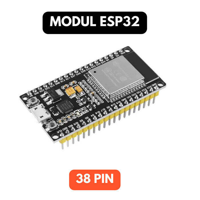 Modul ESP32 38 Pin 38P P Module ESP 32 WIFI Bluetooth ESP-32S Arduino ...