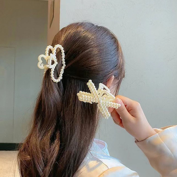 women-hair-clip-korean-hairpins-simple-hairpin-pearl-hair-ornament-pearl-hairpin-shark-clip-geometric-hair-claws