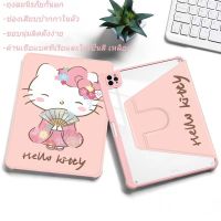 เคสไอเเพด air5 hello kitty for เคสไอแพดเจน 10 gen9  gen8gen7 10.2 case ipad  pro11 Air4 Air5 10.9 gen10 2022 เคส ipad gen5 gen6 Air1 Air2 360°หมุนตั้ง/นอนได้ เคสหนังอะคริลิคใส การพิมพ์ HD