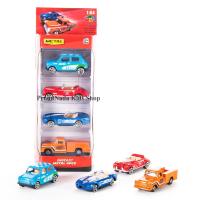 ProudNada Toys ของเล่นเด็กรถเหล็กโมเดลคลาสสิค METAL DIECAST METAL 4 PCS NO.AH-04A