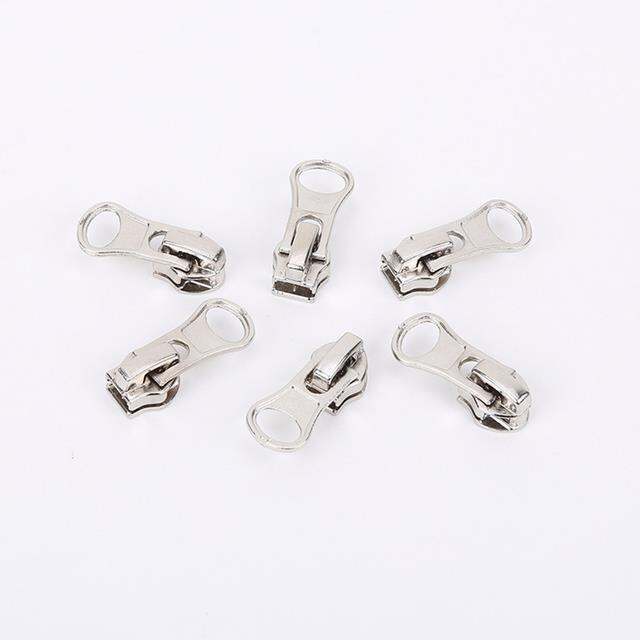 10pcs-zip-fastener-repair-kit-silver-5-zipper-slider-replacement-metal-zip-puller-zipper-pull-replacement-for-clothes-jacket