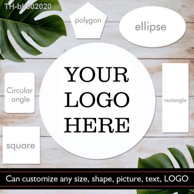 ✢⊙ 100pcs Custom Logo Stickers LabelsPersonalized BusinessProduct LabelsOrderCustom Photo TextCircle Round Image Stickers