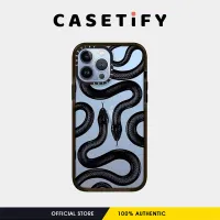 Casetify Black Snake King Case สำหรับ iPhone 14 Pro Max/iphone 13 Pro Max/iphone 14 Pro Max/iphone 11เคสโทรศัพท์ฝาครอบป้องกันของแท้ดั้งเดิม