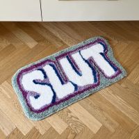 【DT】hot！ LAKEA Fluffy Tufted Rug Non-Slip Abosrbent Floor Irregular Tufting Bedroom Toilet