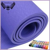 ♛✒ FX High Quality No-slip Yoga Mat 6mm TPE Sport Yoga Mat for Fitness Pilates Gymnastics Colchonete Pad 183x61x0.6 CM