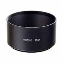 Standard 67mm Metal Lens Hood Cover for 67mm Filter/Lens