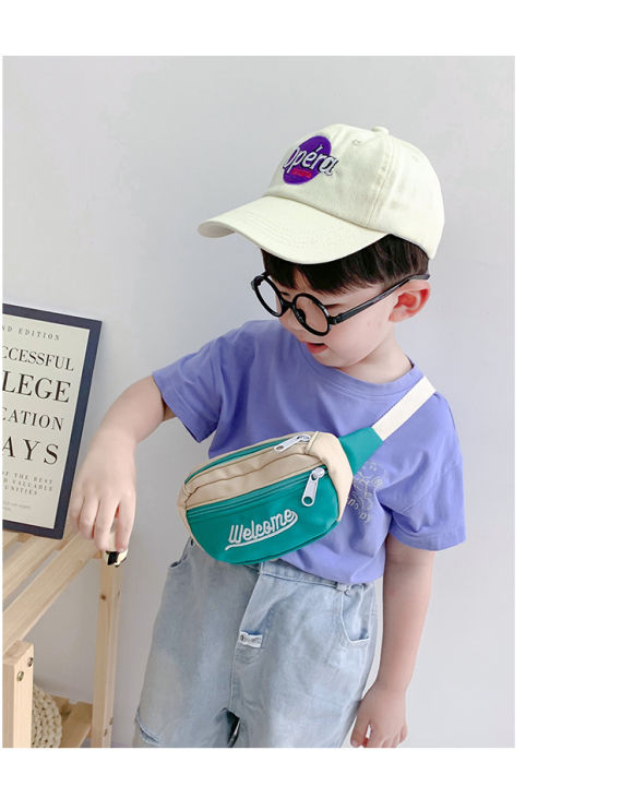 Children's Mini Waist Bag Canvas Kids Red Fanny Pack Boys Girls Phone  Wallet Chest Bag Baby Belt Bag Waist Packs - Realistic Reborn Dolls for  Sale