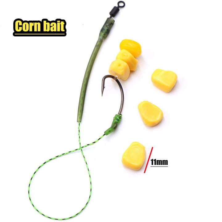hot-carp-fishing-accessories-bait-buoyancy-fake-corn-lures-floating-ronnie-rig-stopper-tackles