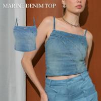 Merge Official - Marine Denim Top (พร้อมส่ง)