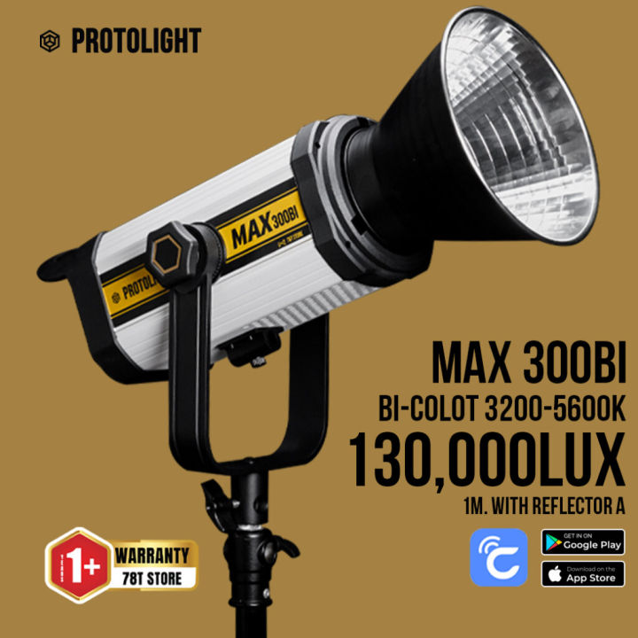 protolight-max-300d-bi-ไฟสตูดิโอled-cob-ไฟต่อเนื่อง-300w-ปรับสีได้-ช่างภาพใช้เป็นไฟถ่ายรูป-vdo-ไลฟ์สด-ไฟงานแต่ง