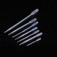 【YF】✤✌✘  100PCS Practical Transparent Pipettes Disposable Safe Plastic Dropper Transfer Graduated Educational Supplies