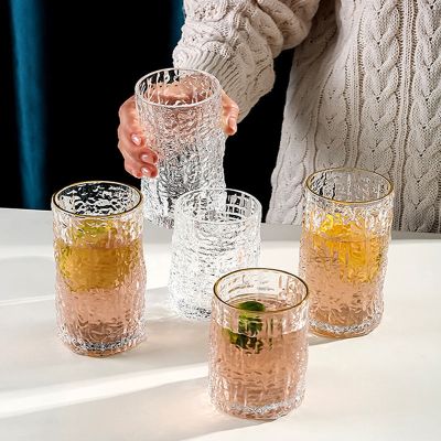 Japanese glacier cup glass home beer cup draft beer cup whiskey cup foreign wine cup high-value cup 【JYUE】