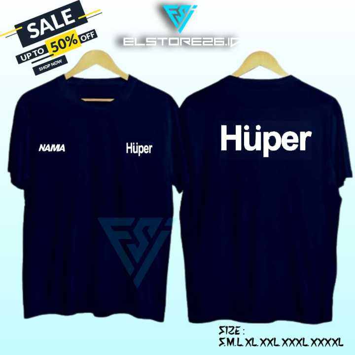 Elstore Kaos Distro Sound System Sponsor Huper Bisa Tambah Nama Logo