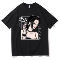 Kaus Gambar Anime 90S Nana Osaki Kaos Oblong Lucu Fashion Ukuran Besar Kasual Pria Wanita Nyaman Kaus Uniseks Lengan Pendek Vintage Pria S-4XL-5XL-6XL