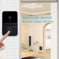 ●❒✒ Home Doorbell 2.4GHz WiFi Doorbell Camera IR Night Vision 100 Degree Wide Angle Live Intercom RF 433MHZ Ding Dong HD Kement/Tuya