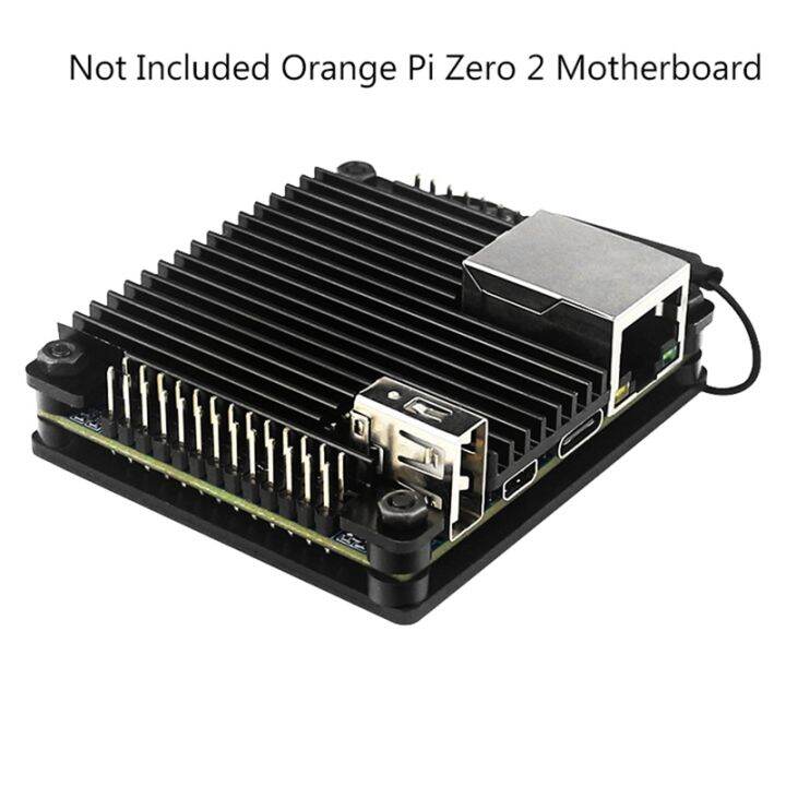 2x-for-orange-pi-zero-2-aluminum-case-development-board-protection-cooling-shell-metal-protective-cooling-enclosure