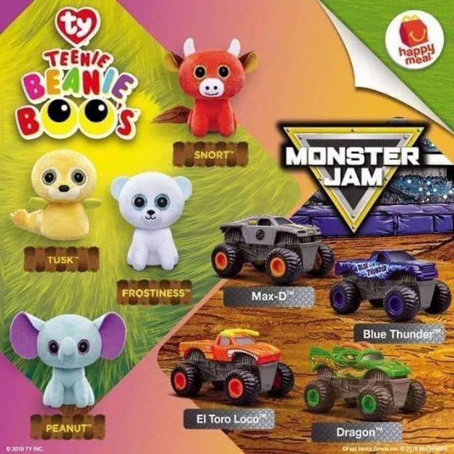 happy meal truck toy