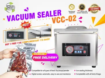 VEVOR Chamber Vacuum Sealer DZ-260C 320mm/12.6inch, Kitchen Food Chamber  Vacuum Sealer, 110v Packaging Machine Sealer for Food Saver, Home,  Commercial