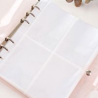 10Pcs Album Page Apply to 3/5Inch Photocard Binder Photo Album Pockets Picture Storage Bag Portable Name Card Collect Book