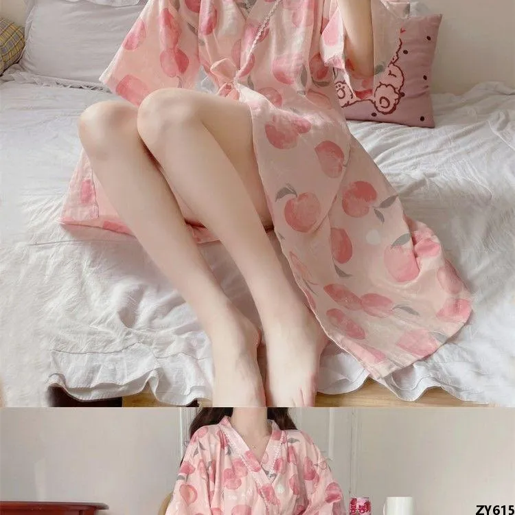 Váy ngủ choàng kimono in hoa cao cấp Q418 - Áo choàng ngủ sexy gợi cảm - Đầm  ngủ nữ - Đồ ngủ mạc nhà - Giá Tiki khuyến mãi: 210,000đ -