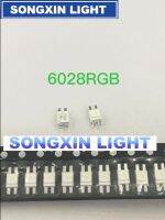 【☊HOT☊】 QFERF SHOP 70ชิ้น Smd 3528/6028 Rgb นำชิป Smt แอโนดทั่วไปสีแดงสีเขียวสีน้ำเงิน1210ส่องลงโคมไฟไดโอดเปล่งแสง