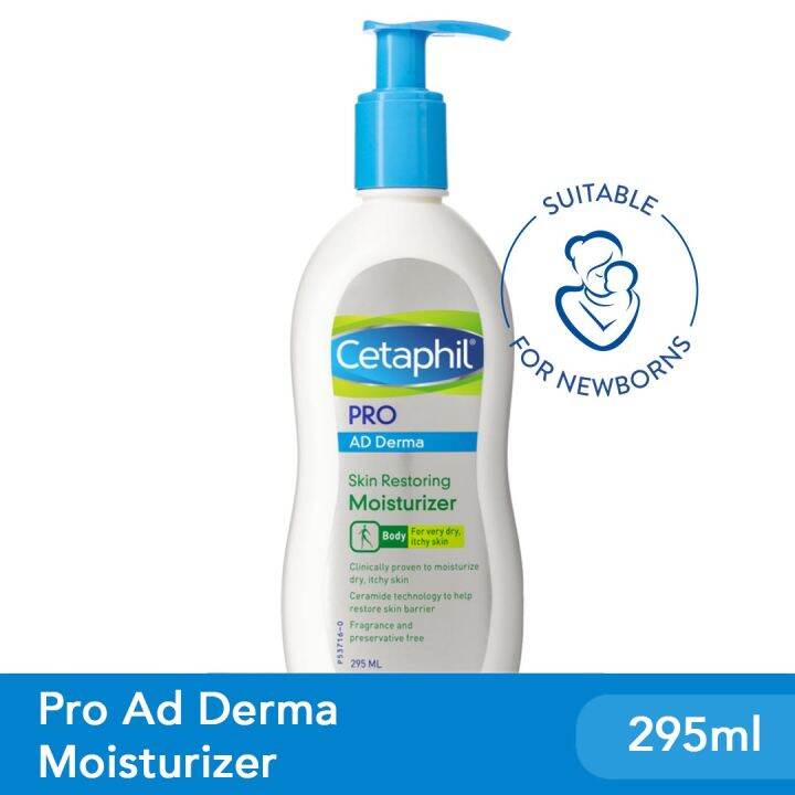 Cetaphil Pro Ad Derma Skin Restoring Moisturizer 295ml [For Eczema