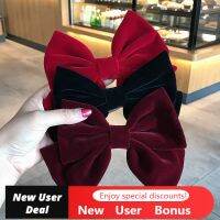 【cw】 NewColor Big Bow HairpinKorean FashionLadies Ponytail Clip Headwear Trend Hair Accessories ！