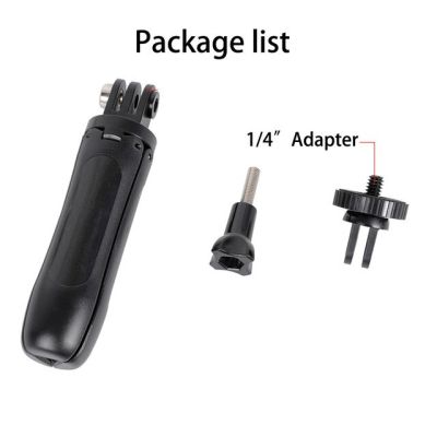 Mini Tripod For DJI ACTION 2 Go Pro 10 Portable Extendable Selfie Stick Tripod Stand Hand Grip For Gopro 10 9 DJI OSMO Action 2