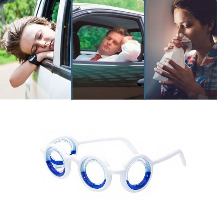 1PC Anti Vertigo Glasses Car Sickness Glasses Detachable Lightweight ...