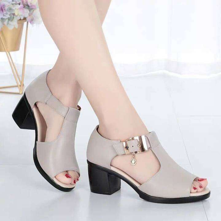 women-sandal-summer-all-match-fish-mouth-mid-heel-lock-mother-shoes-simple-and-durable-1