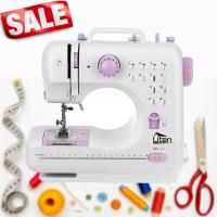 .【พร้อมส่งจากกทม มาถึงใน 3-5 วัน】 จักรเย็บผ้าไฟฟ้า 12ตะเข็บ ระบบด้ายคู่ Sewing machine จักรเย็บผ้ามินิ เครื่องจักรเย็บผ้า