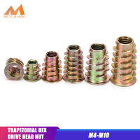 [คลังสินค้าพร้อม] 20/30/50Pcs สังกะสีอัลลอยด์ M4 M5 M6 M8 M10ไดรฟ์ Hex Head Nut เฟอร์นิเจอร์ไม้ชุบสังกะสีชุดแบ่งประเภทถั่ว S56ฮาร์ดแวร์สกรูตะปูตัวยึด