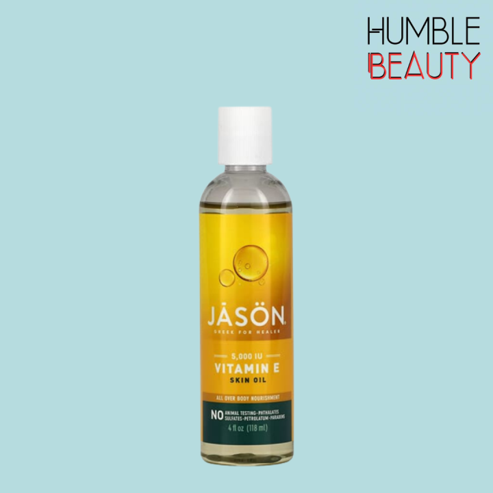 Humble Beauty Jason Natural, Vitamin E Skin Oil, 5,000 IU, 4 fl oz