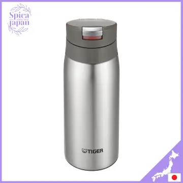 Tiger Thermos Water Bottle Tiger Mug Bottle 360ml Sahara One Touch Lightweight MMJ-A362PJ Pink