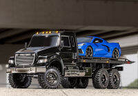 รถบังคับไฟฟ้า TRAXXAS TRX-6 Ultimate RC Hauler w/winch มอเตอร์ Titan® 21T reverse rotation motor สปีด XL-5 HV กันน้ำ ขับเคลื่อน 6 ล้อ ติดตั้งชุดไฟ LED จากโรงงาน