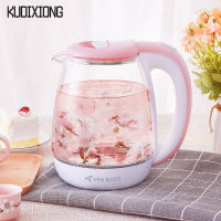 KUDIXIONG หม้อเพื่อสุขภาพ Teko Listrik ปิดอัตโนมัติ304สแตนเลส1.8L