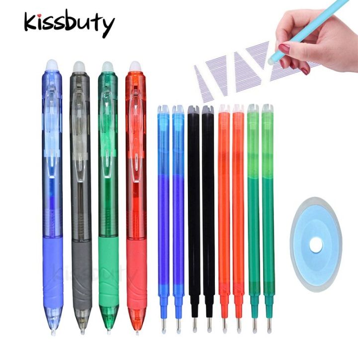 0-7mm-magic-erasable-pen-press-gel-pen-set-8-colors-erasable-refill-rod-gel-ink-stationery-retractable-pens-washable-handle-rod
