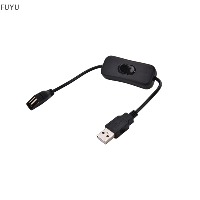 FUYU สาย USB ที่มีสวิทช์ควบคุมพลังงานสำหรับ Raspberry Pi Arduino USB ON OFF TOGGLE