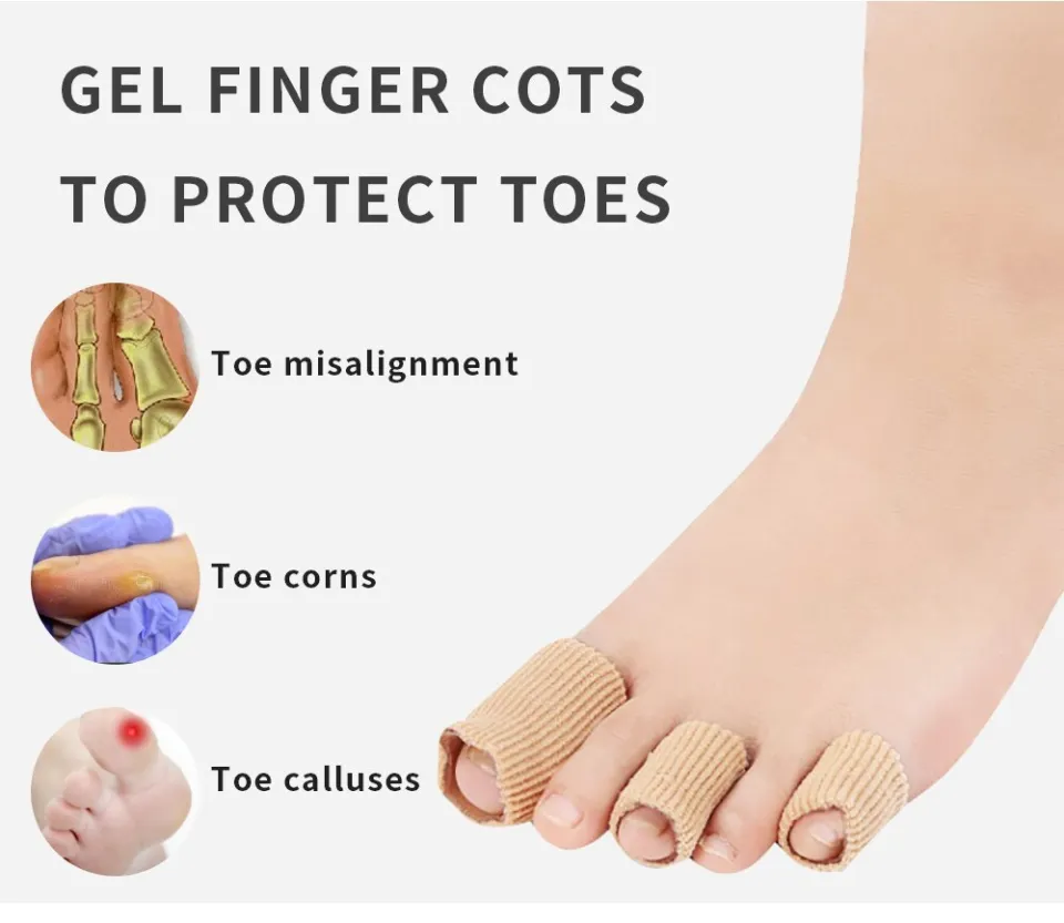 Fabric Toe Separator Finger Protector Applicator Corn Callus Remover Bunion  Corrector Pedicure Tools Pain Relief Tube Foot Care