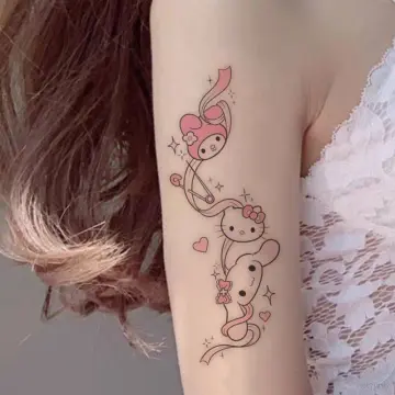 50Amazing Hello Kitty Tattoo Designs with Meanings Ideas and Celebrities   Body Art Guru