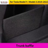 For Tesla Model 3 Baffle Side Storage Slot Fence Partition Trunk baffle boot storage compartment grille for Tesla Model Y