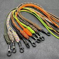 ♕⊕✉ 9 Styles Rotatable Buckle Key Ring High Strength Cord Lanyard Mobile Phone Keychain Lanyard Neck Strap Paracord