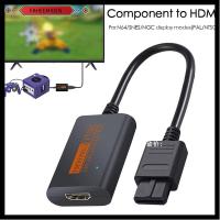 FAHEEMIDEN อะแดปเตอร์อุปกรณ์เสริมของแท้ชิ้นส่วนสาย HDMI เป็น HDMI YPbPr สัญญาณเอาท์พุท N64เป็น HDMI