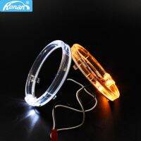 หุ้มไฟหน้า LED รถยนต์ Bi-Xenon 3.0 2.5สำหรับ Bright Super Ring Halo DRL Optic ไฟนำทาง LED 95MM 80MM 2ชิ้น