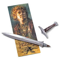 Noble Collection Hobbit Sting Sword Pen and Paper Bookmark
