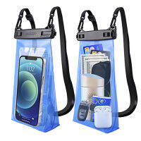 【2023】HAISSKY Stereoscopic Waterproof Phone Bag Universal Beach Swmming Storage Pouch Touch Screen Dry Bags With Adjustable Lanyard